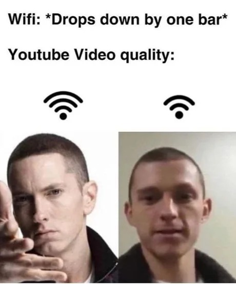 Wifi drops - meme