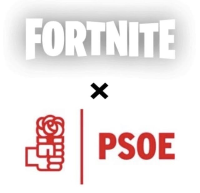 Nueva colab de Fornite con el PSOE - meme