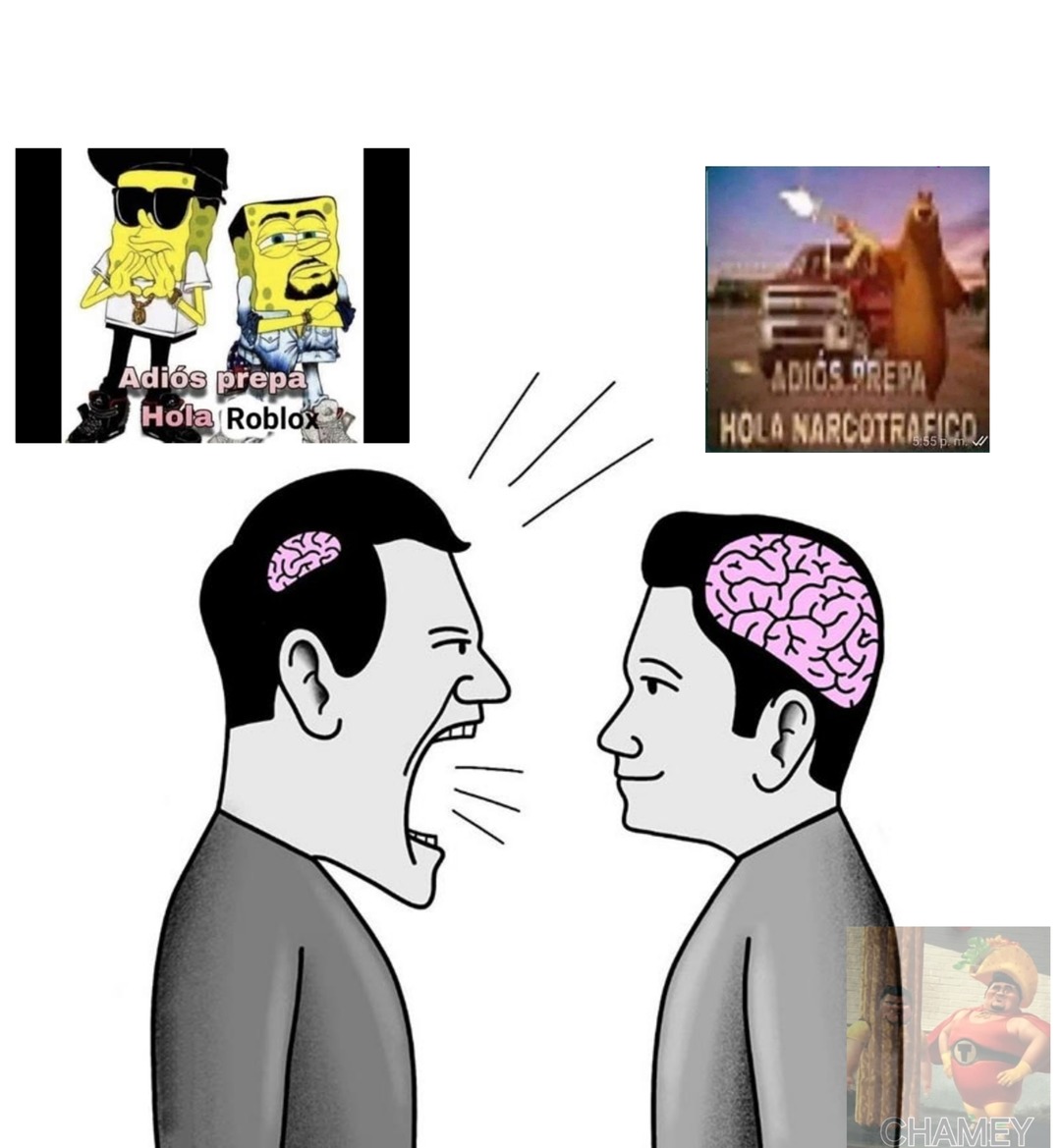 Adiós Prepa Hola Narcovideos - meme
