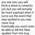 The death of spoilers