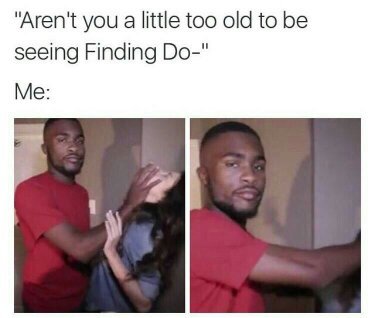 Finding adults - meme