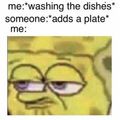 I hate dishes