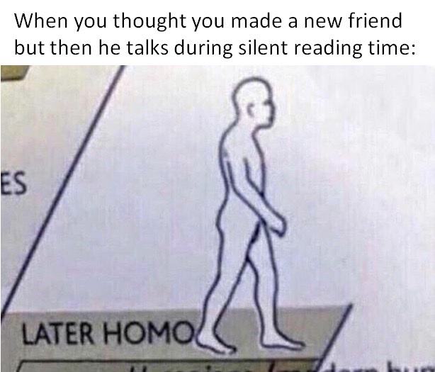 I am a homo, a homo sapien - meme