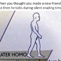 I am a homo, a homo sapien