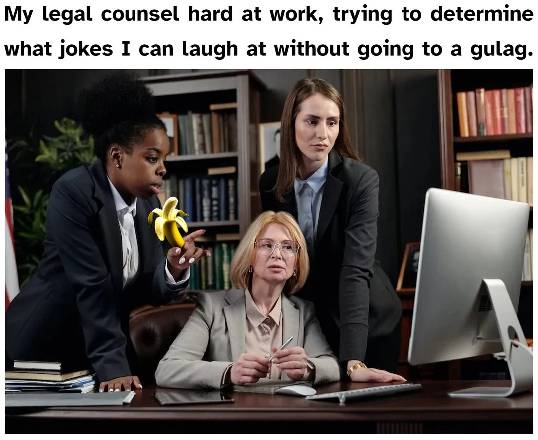 Lucky legal team - meme