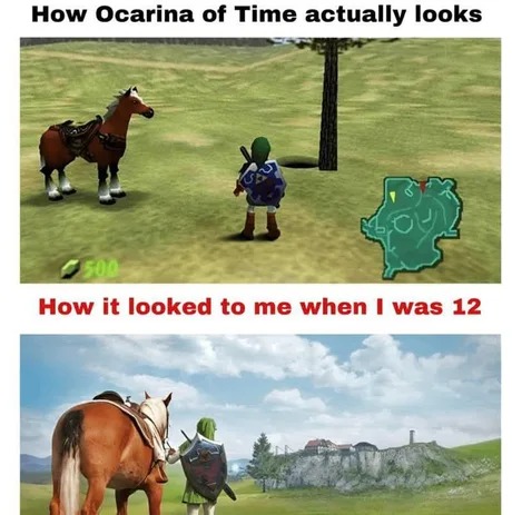 Ocarina of Time meme