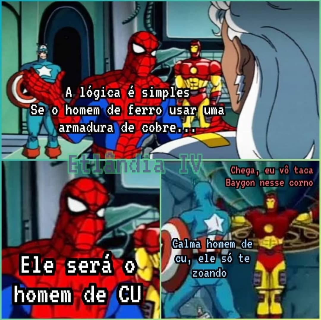 Homem de Cobre - meme