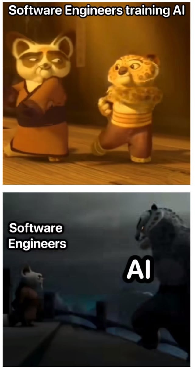 Software Engineers and AI - meme