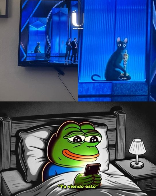 Por lo menos ganó Flow los Oscars - meme