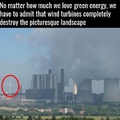 the turbine should just blow smog over to china. they know how to deal with that crap