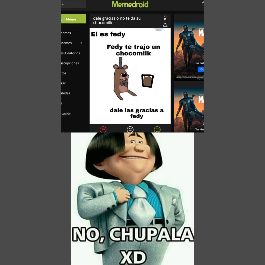 No, chupala XD - meme
