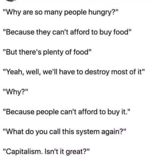 capitalism kills - meme