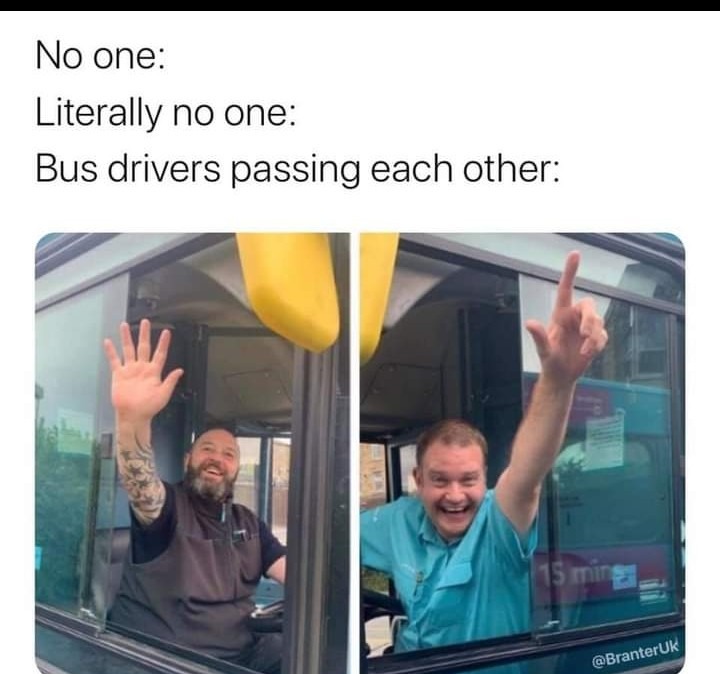 Bus driver - meme