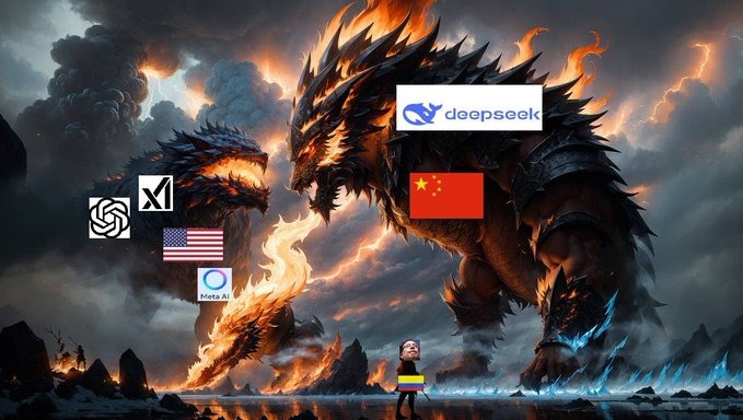 Meme de DeepSeek