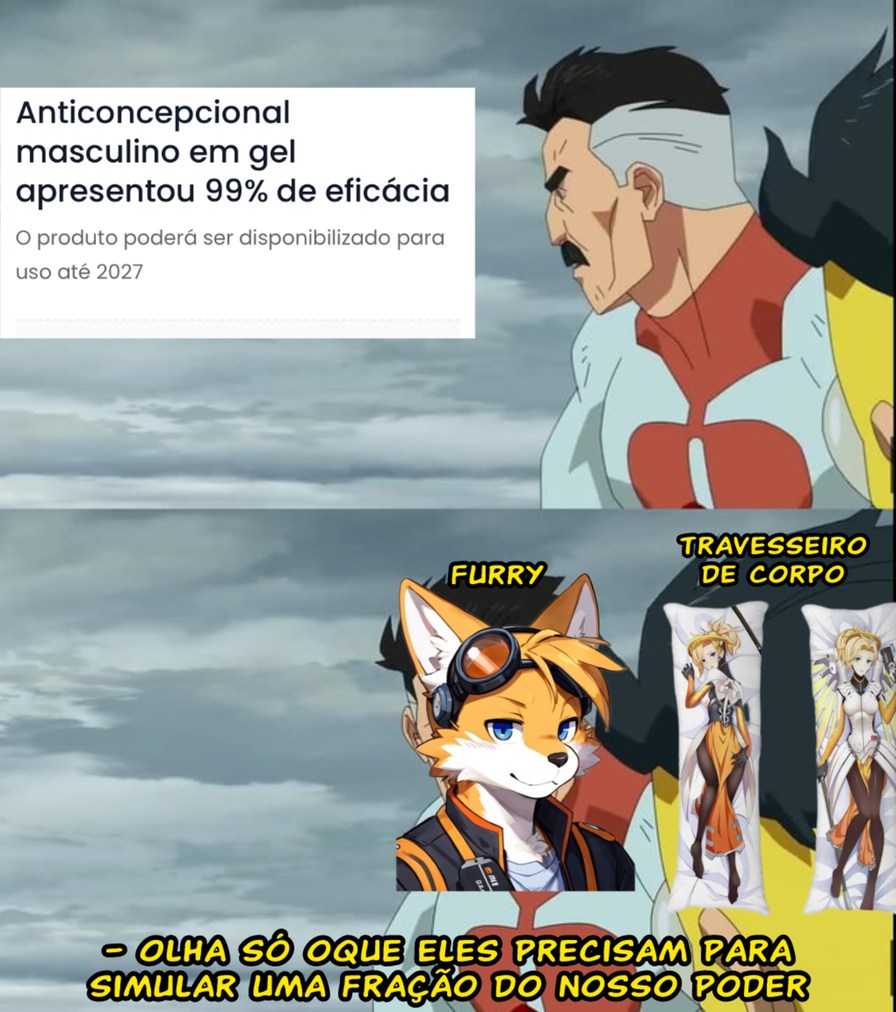 Invencível a virgindade, nunca perde - meme