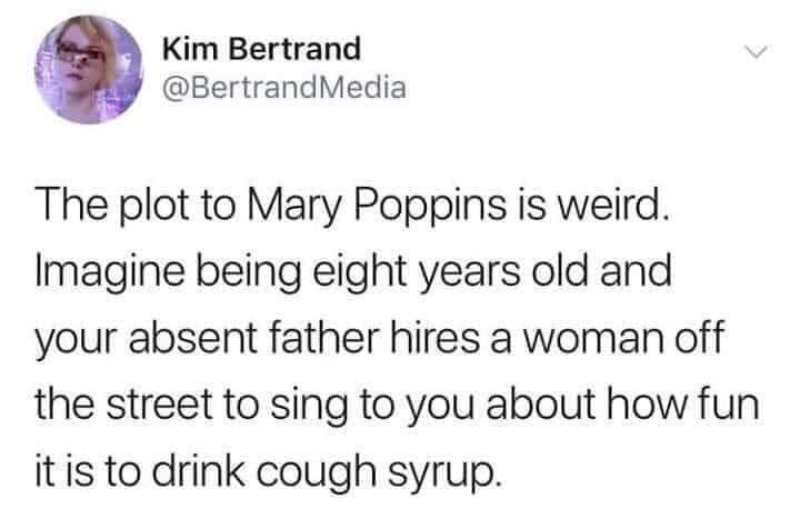 Mary Poppins explained - meme