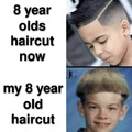 Evolution of haircuts