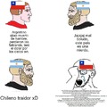 Chilenos de mierda exepto Pinocho
