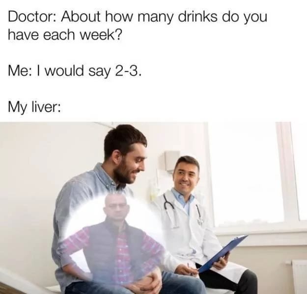 How Many Drink - meme