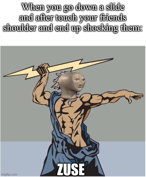 Zeus stonks - meme