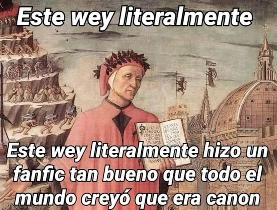el título se fue a jugar Dante’s inferno - meme