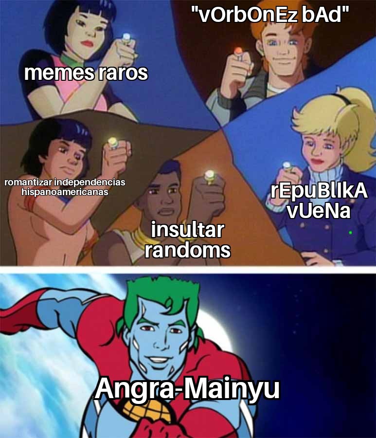 Este tipo da memes que dan cringe