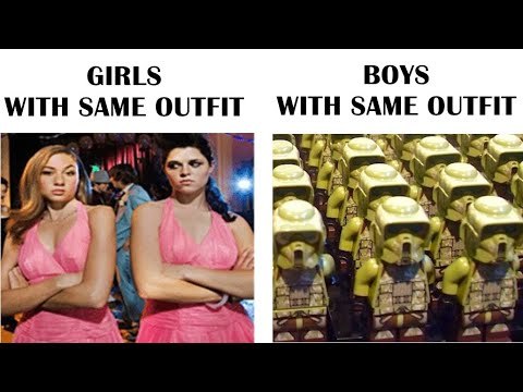 boys vs girls - meme