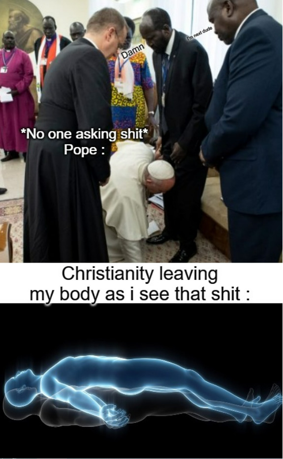Lost faith in the church dudes - meme