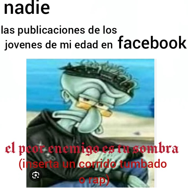 O tambien falta la historia de que se van a tomar - meme
