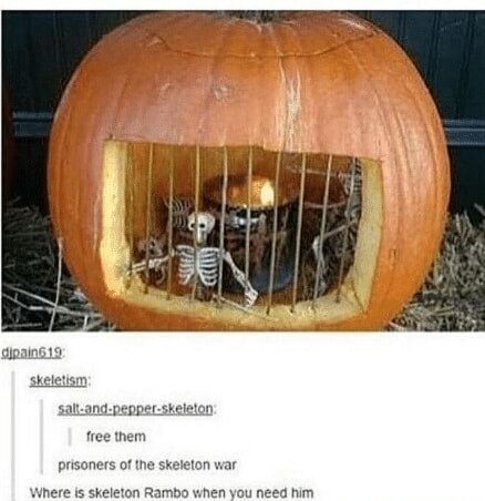 Pumpkin Prison - meme