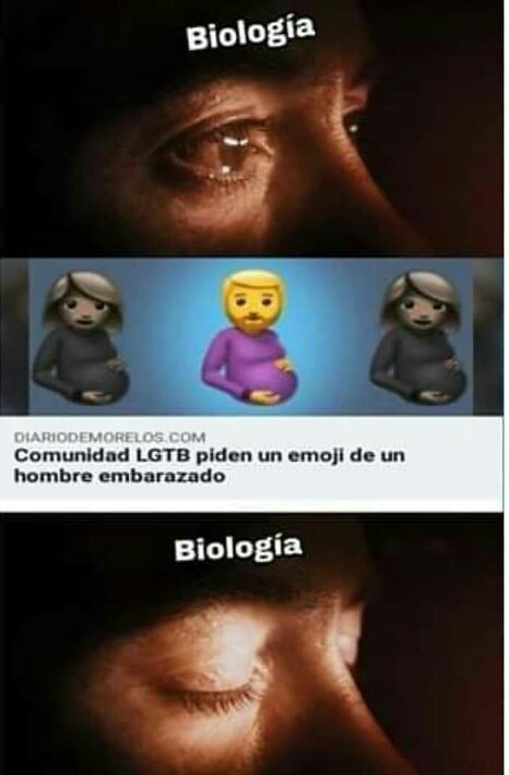Homens gravidos emoji - meme