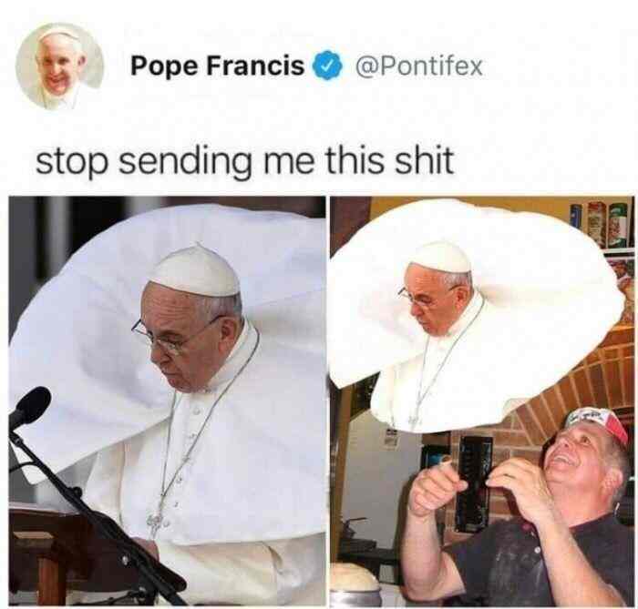 Le pape - meme