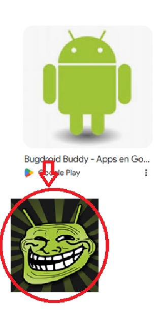 bugdroid se hizo canon :soyjack: - meme