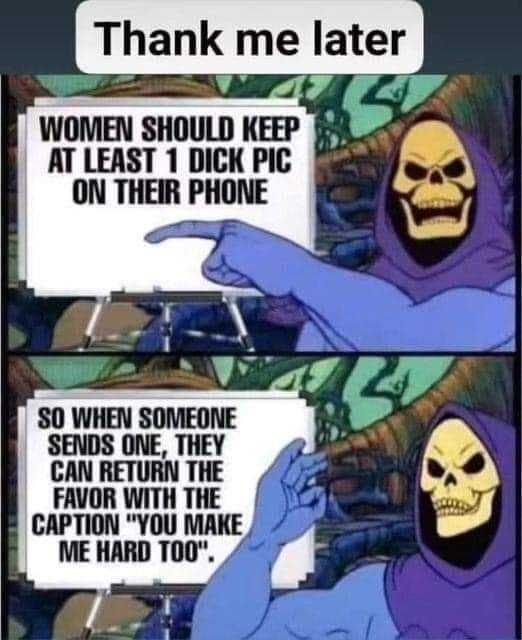 What if he's into it though? - meme