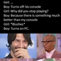 PC vs a console burn