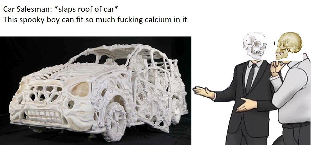 Spooky car - meme