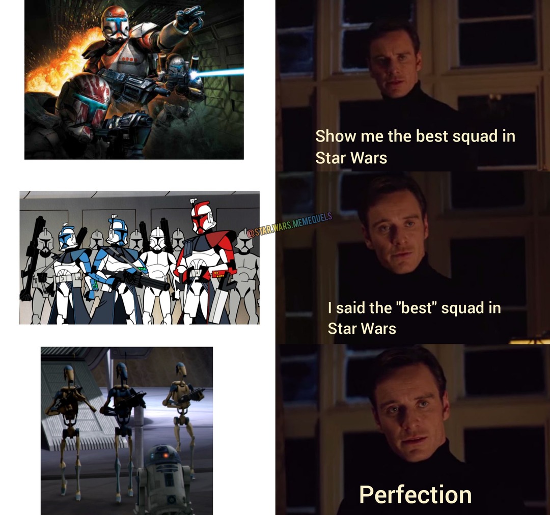 R2 and the best - meme