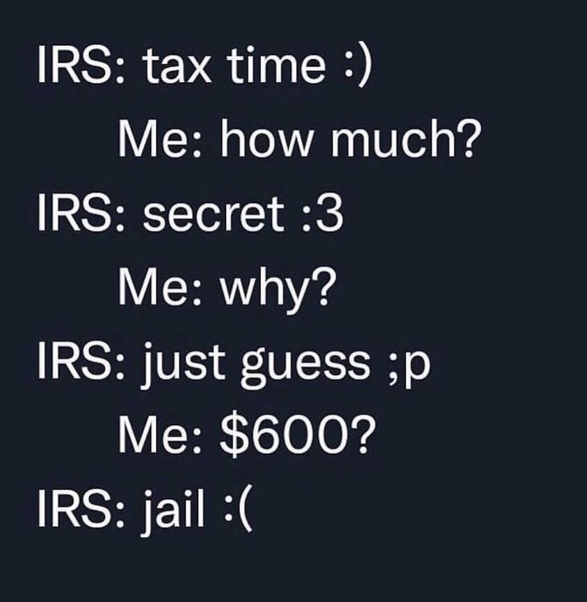 Tax - meme