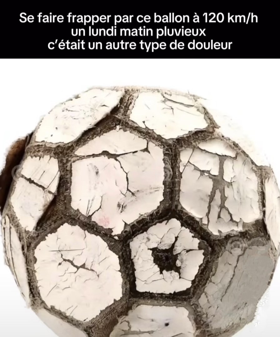 ballon à 120 km/h un lundi matin pluvieux... la vie m’aime pas - meme