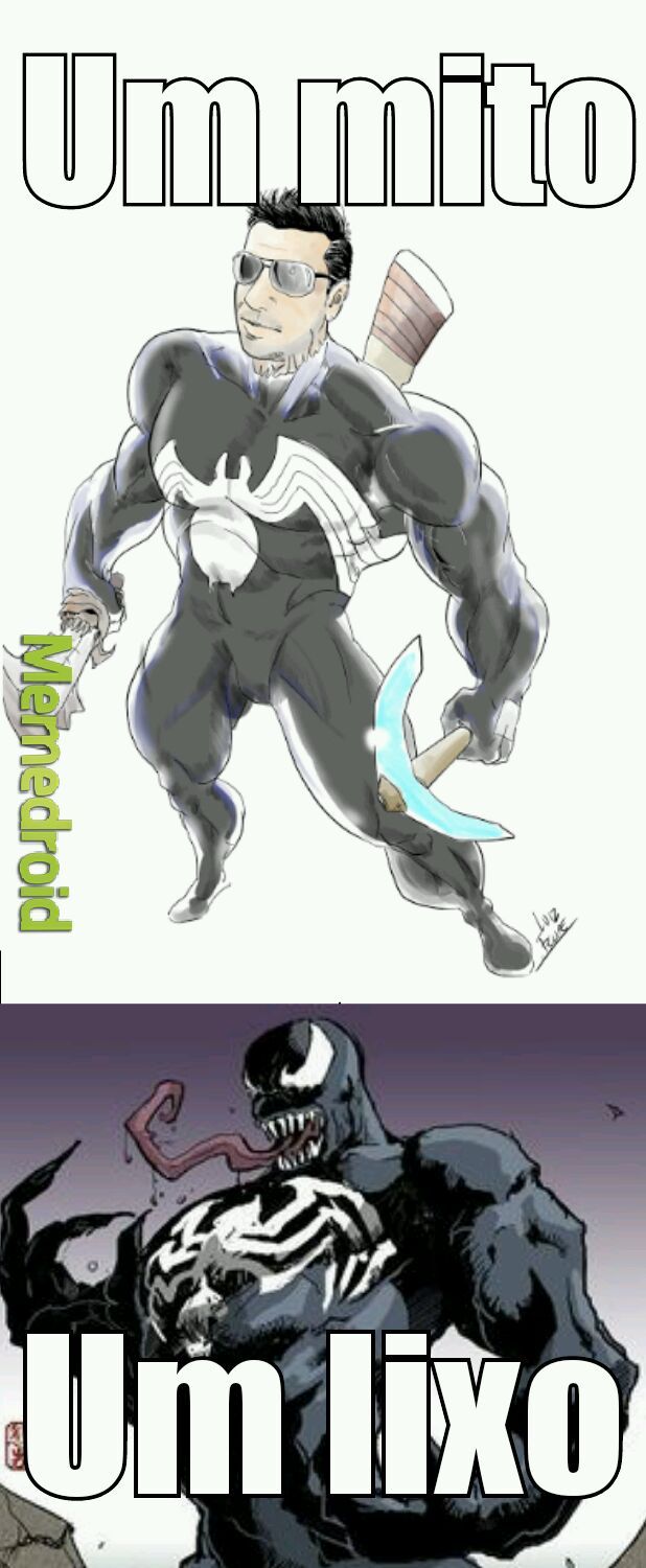 Marvel copiando o Venom - meme