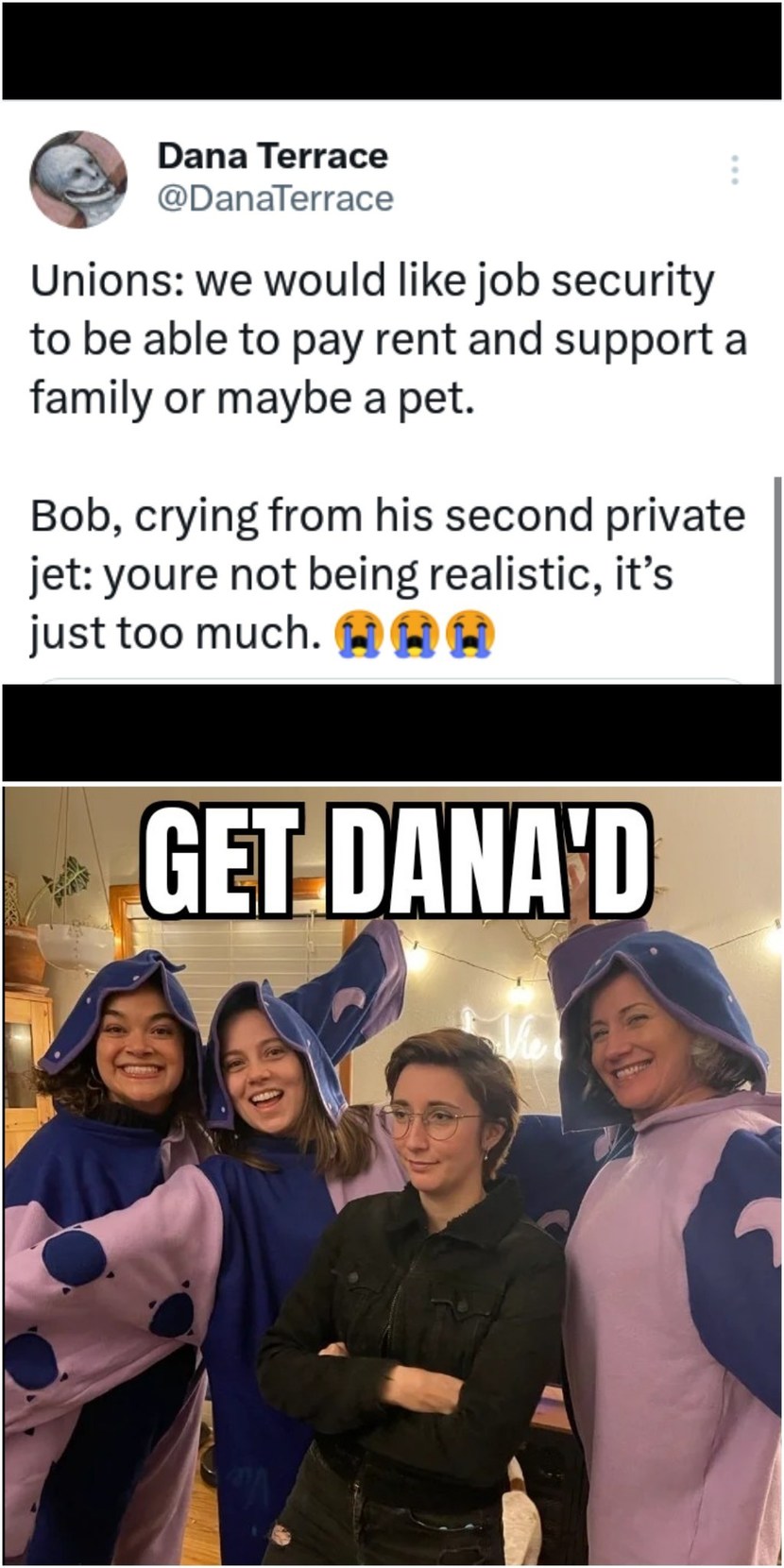 Get Dana'd - meme