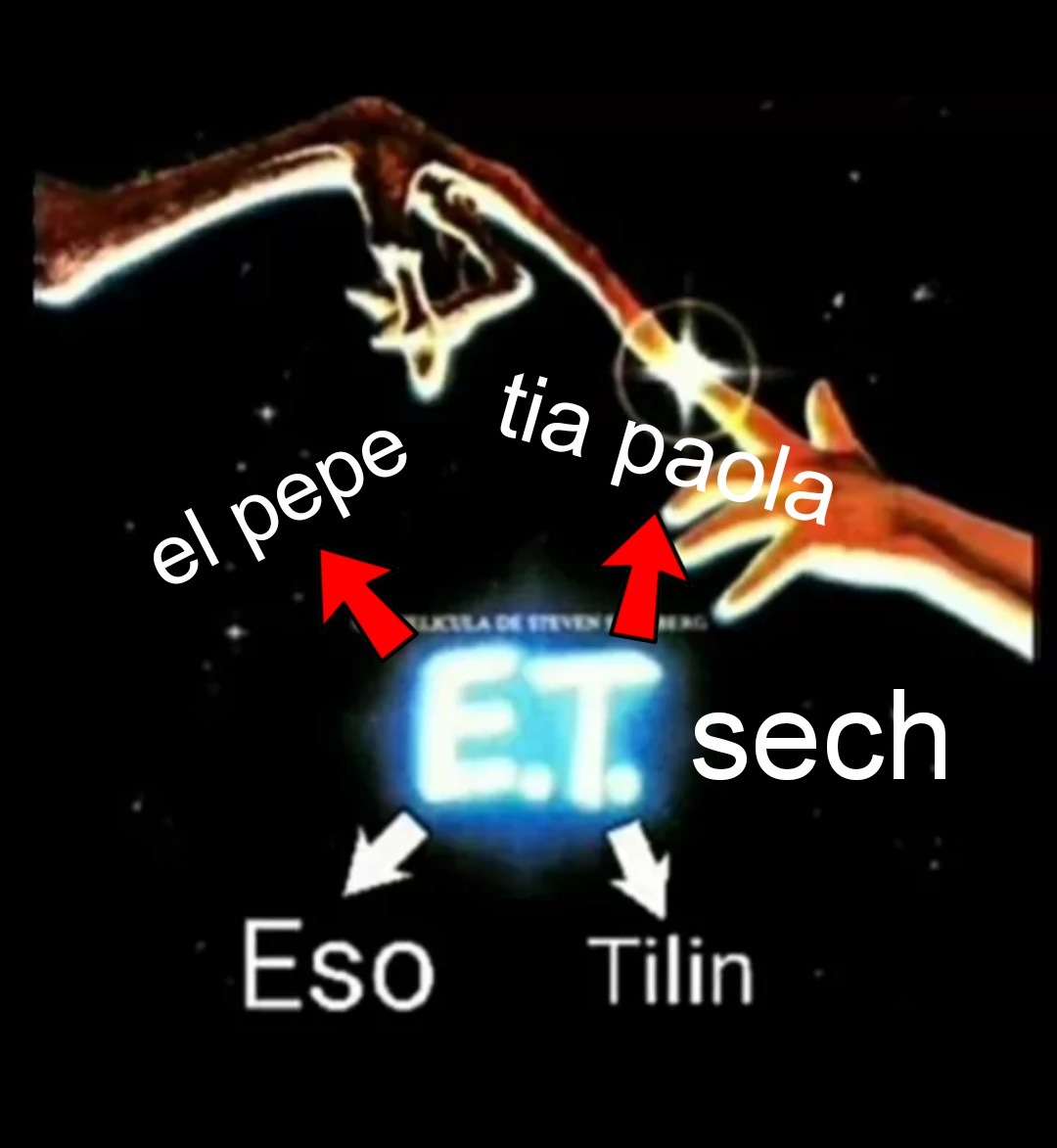 E.T. grasoso confirmado - meme