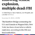 Rainbow Bridge explosion meme