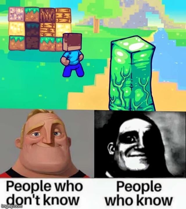 Minecraft momo - meme