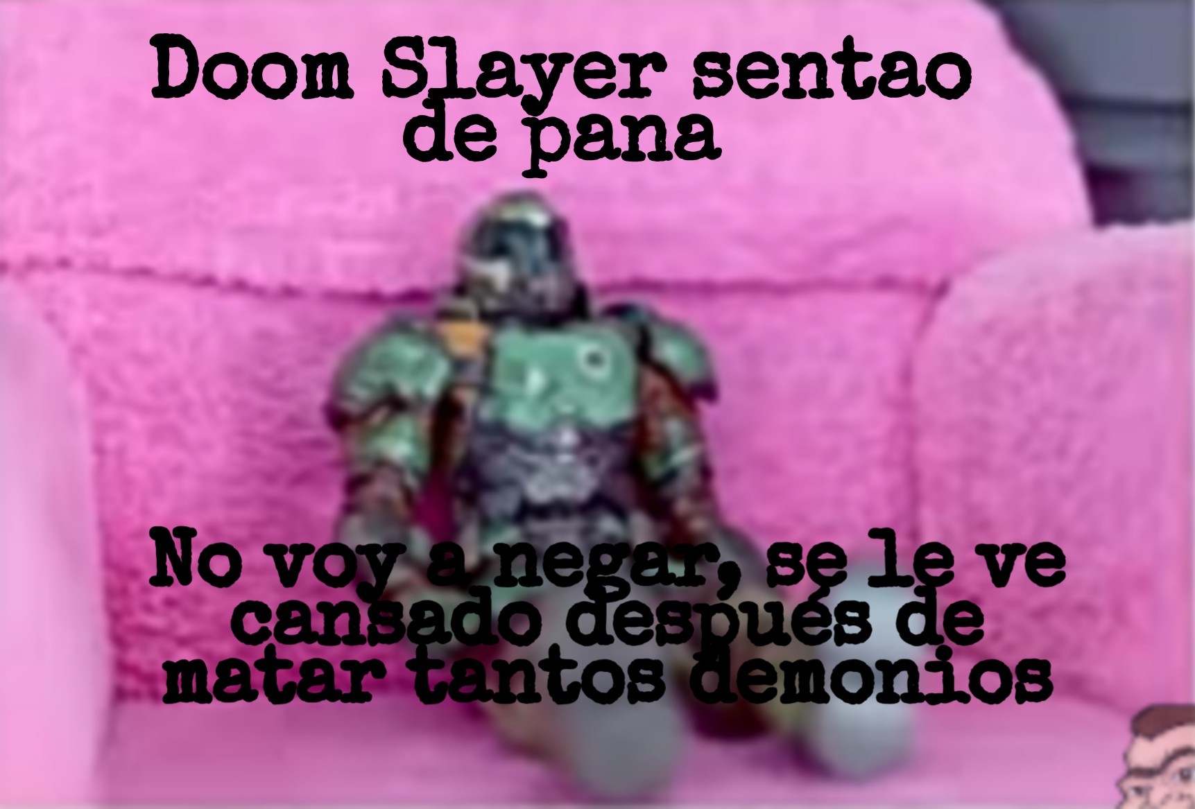 Descansa un ratito Slayer <3 - meme