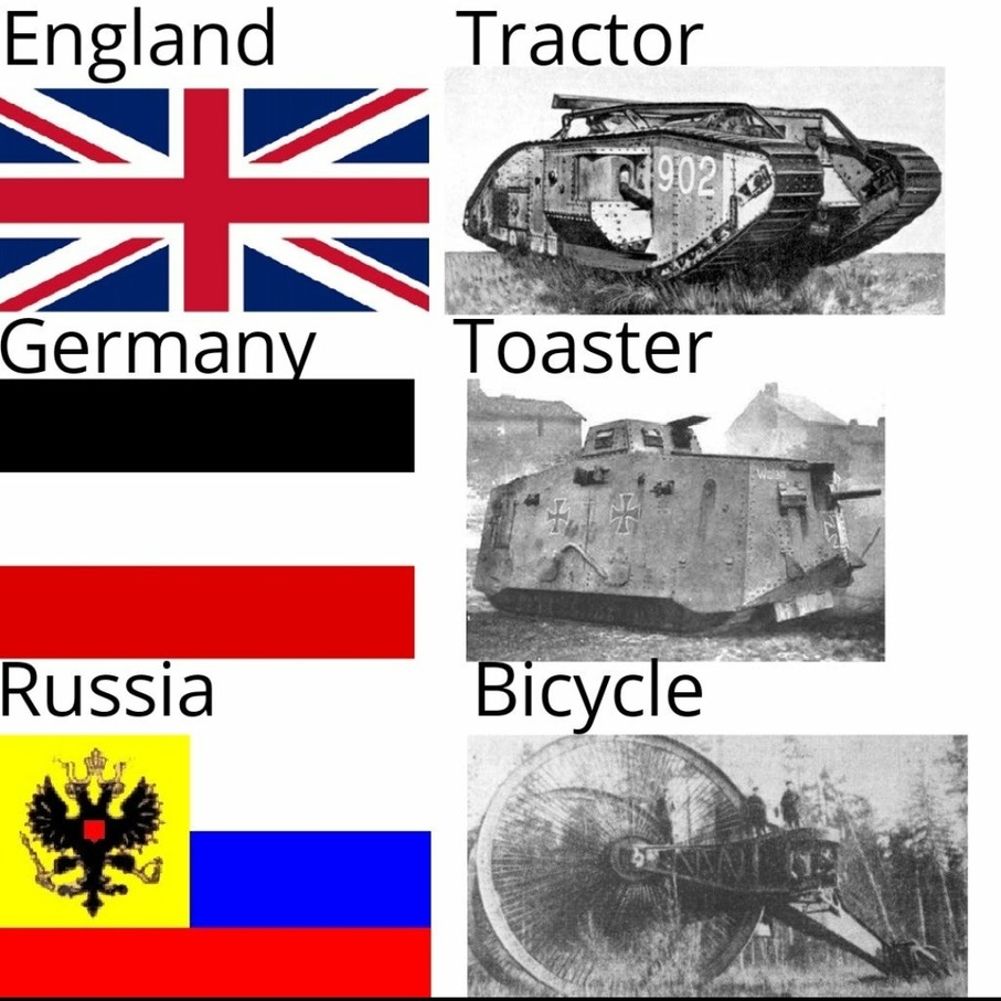 The good Russian tanks - meme