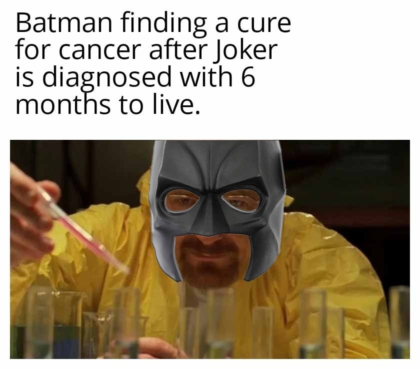Batman loves the joker - meme