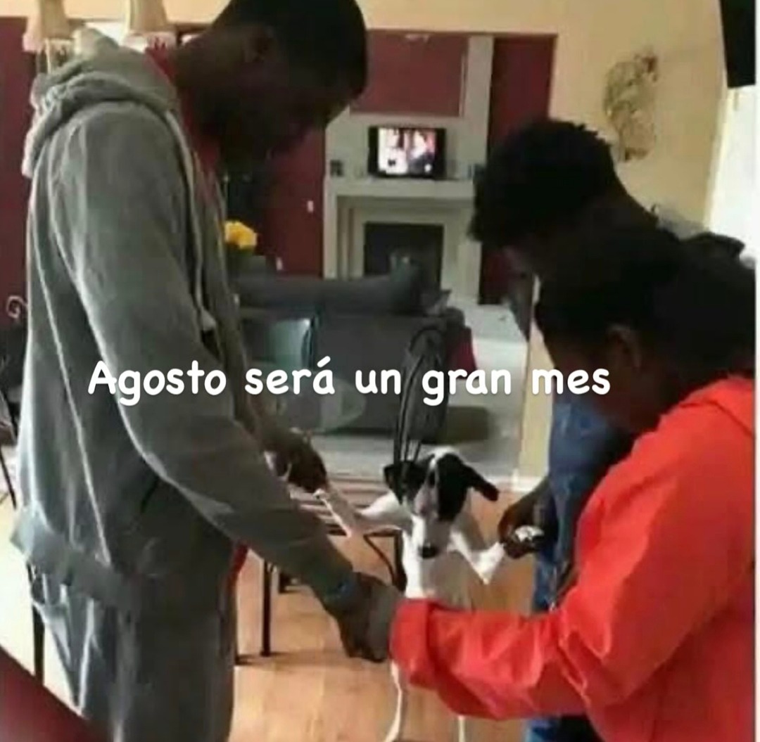 humor esperanzador de agosto - meme
