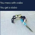 Crazy crab