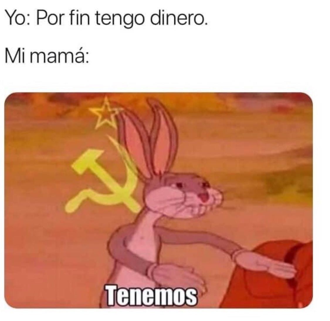 bunny comunista - meme